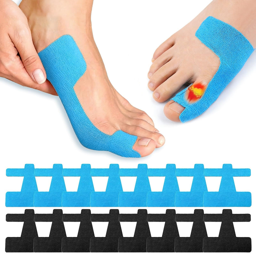 ToeBandage : Ensemble de Bandage de Soutien pour un Alignement Confortable des orteils
