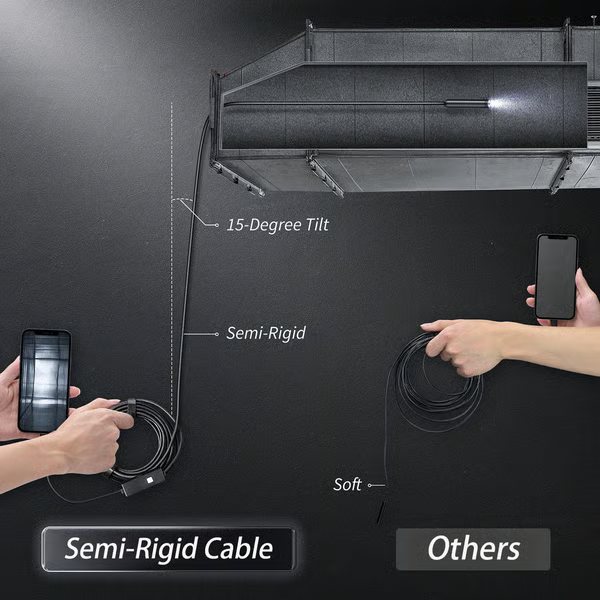 ZoomWand – Caméra d'inspection portable compatible avec les téléphones