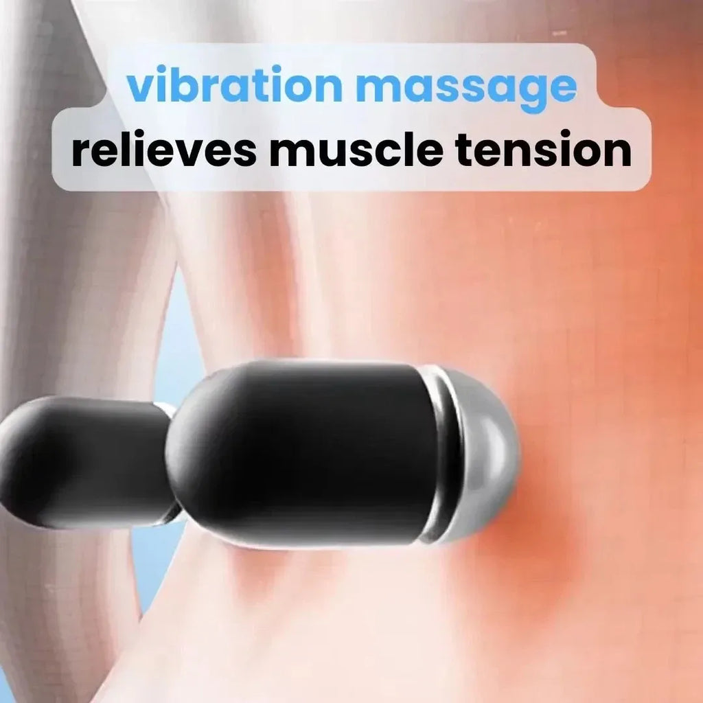 Skanto | Appareil de massage du dos avec chaleur et vibration, soutien du dos pour soulagement de la sciatique, douleur lombaire et correction de la posture – Thérapie à domicile 3-en-1