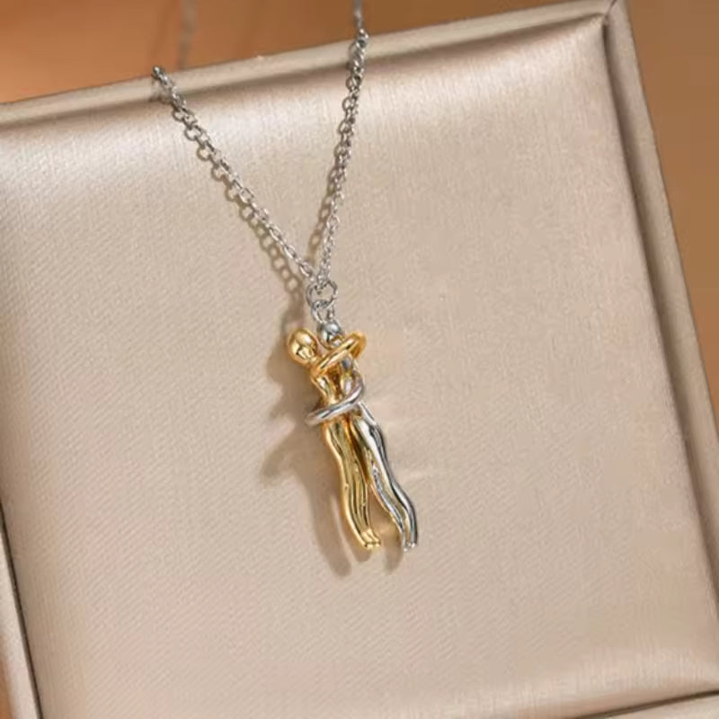 Jewelance™ HugNecklace 1+1 GRATUIT - Collier Éléguant Symbolique à Porter au Quotidien
