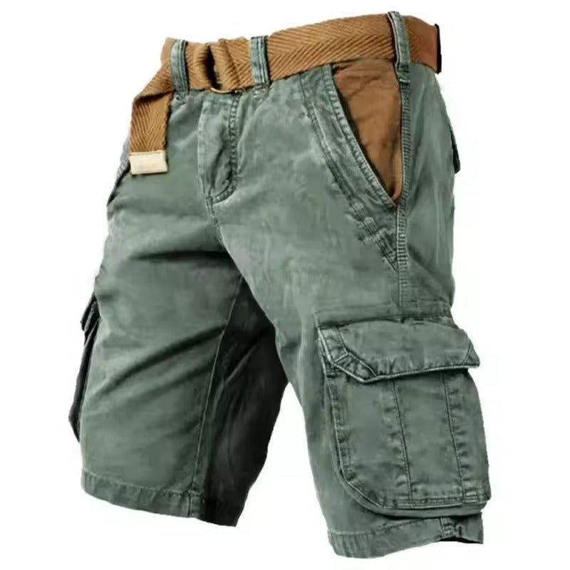 WanderSchmiede Fracht – Shorts Cargo Robustes pour Hommes Pour l'Extérieur & le Quotidien