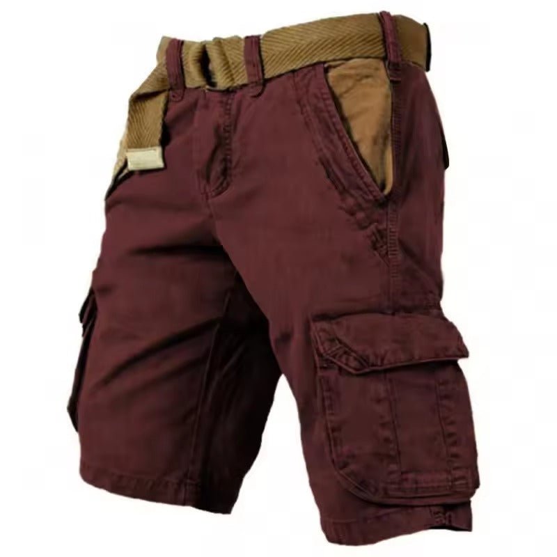 WanderSchmiede Fracht – Shorts Cargo Robustes pour Hommes Pour l'Extérieur & le Quotidien