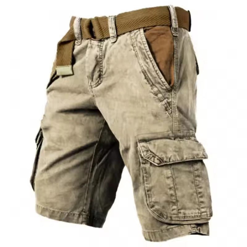 WanderSchmiede Fracht – Shorts Cargo Robustes pour Hommes Pour l'Extérieur & le Quotidien