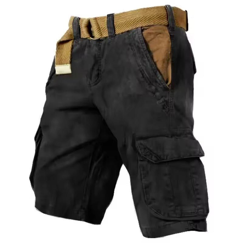 WanderSchmiede Fracht – Shorts Cargo Robustes pour Hommes Pour l'Extérieur & le Quotidien