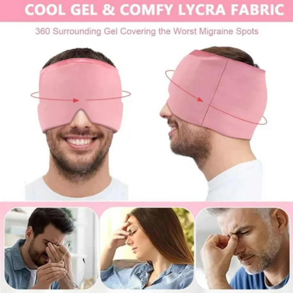 CalmBreeze™ Bonnet de Soulagement des Migraines — Évitez la Douleur Écrasante et Trouvez un Calme Instantané