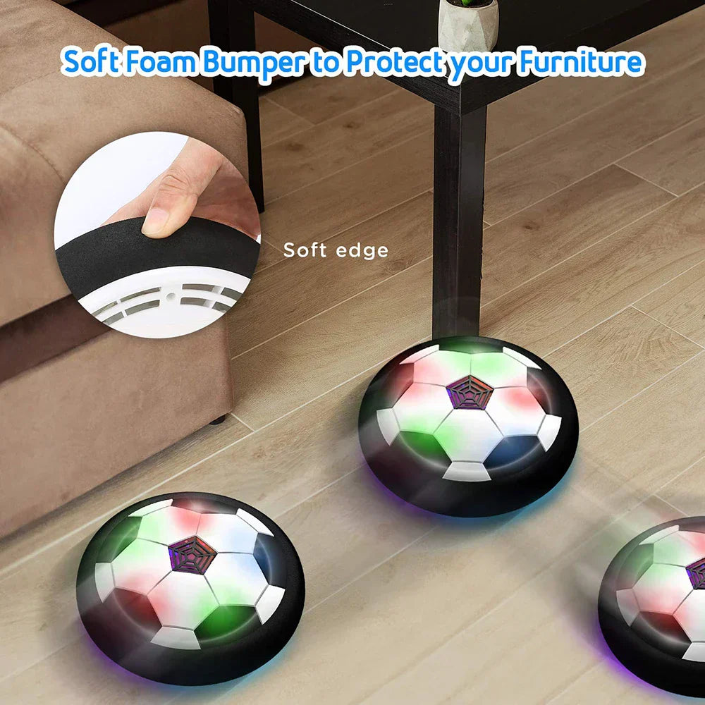 Ballon de Football Flottant avec LED et Musique - Jouet Sportif Interactif