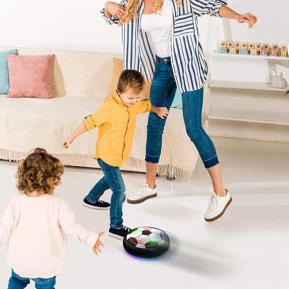 Ballon de Football Flottant avec LED et Musique - Jouet Sportif Interactif
