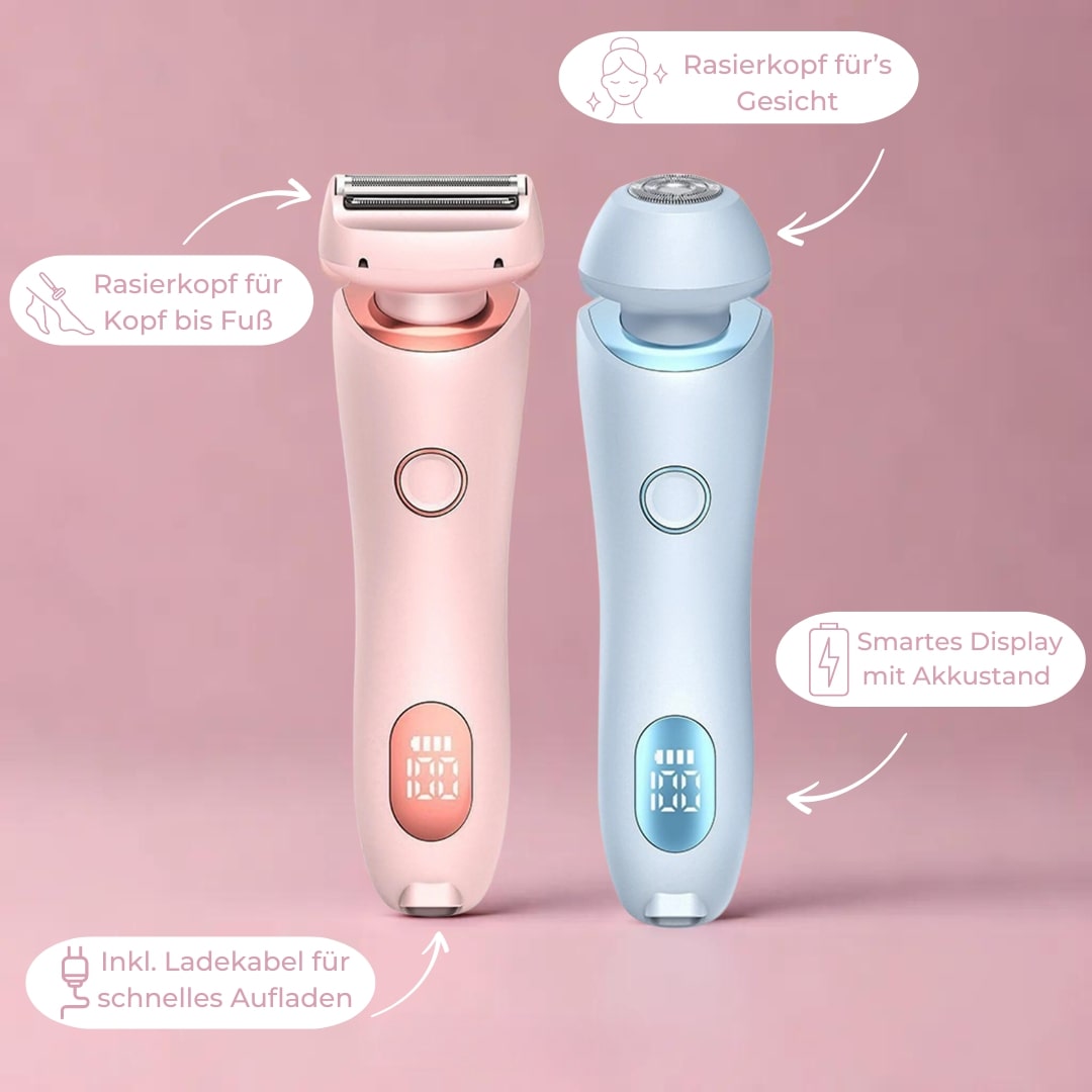 Rasoir intime pour femmes | Rasoir électrique pour le maillot | Tondeuse bikini | Femora