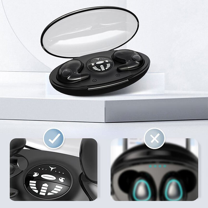 Casque de Sommeil Sans Fil Invisible pour Nuits Paisibles