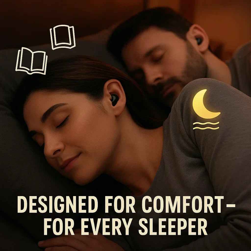 Casque de Sommeil Sans Fil Invisible pour Nuits Paisibles