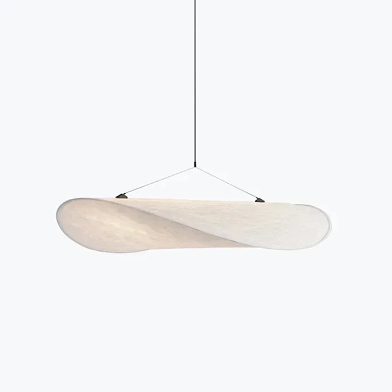 Chandelier en Soie Japonaise Fait Main avec Design Élégant