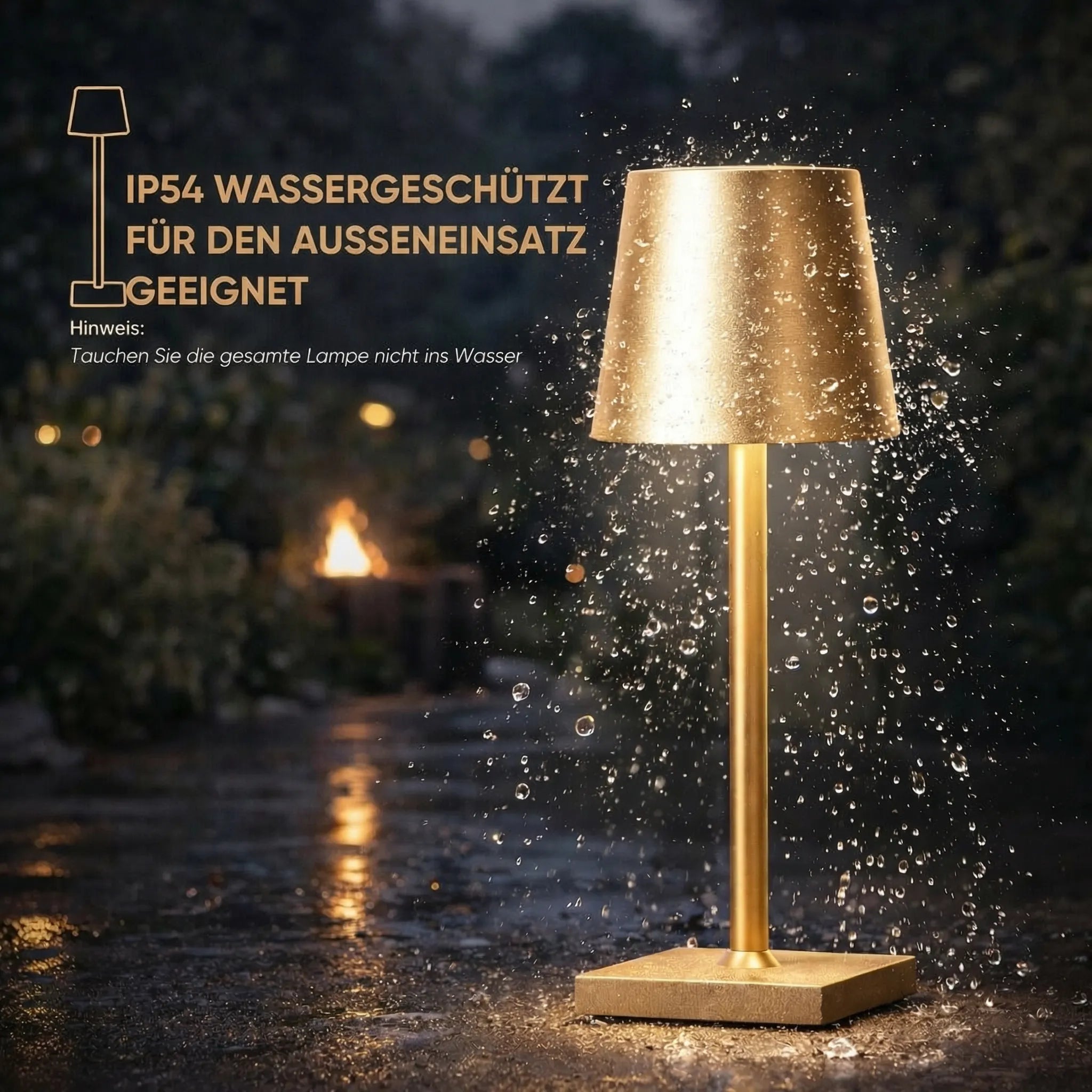 Lampe de table sans fil | Lumière de table