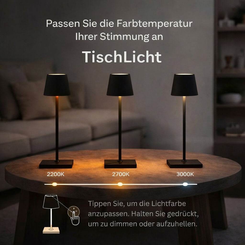 Lampe de table sans fil | Lumière de table