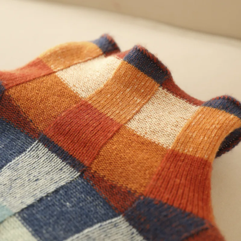 Pull en cachemire à col roulé luxueux d'automne - Aurora