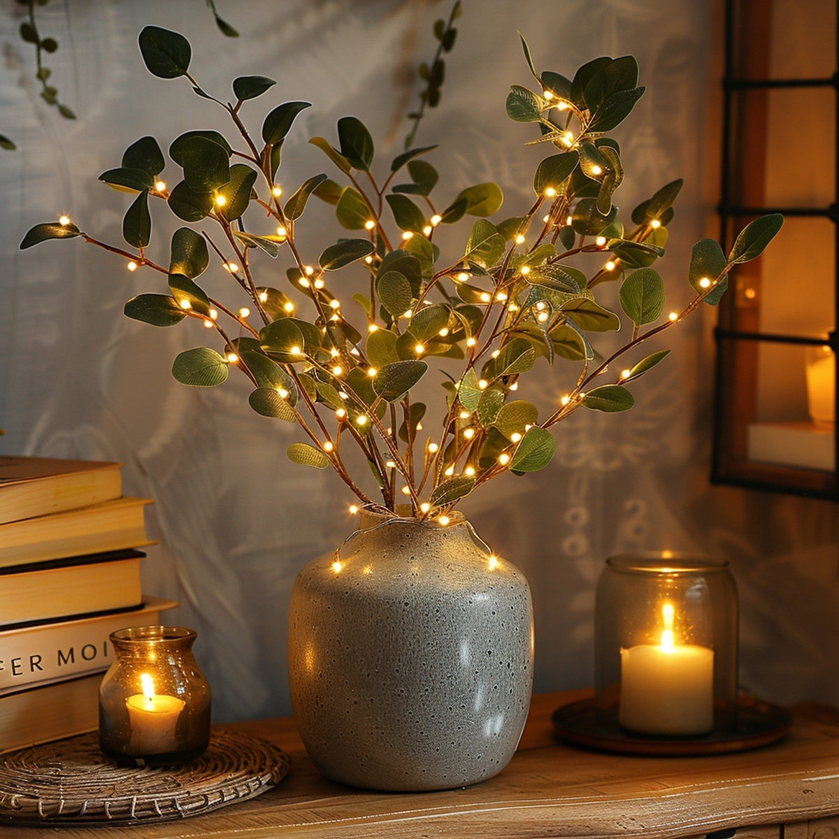 Olivara – Branche d'Olive Lumineuse
