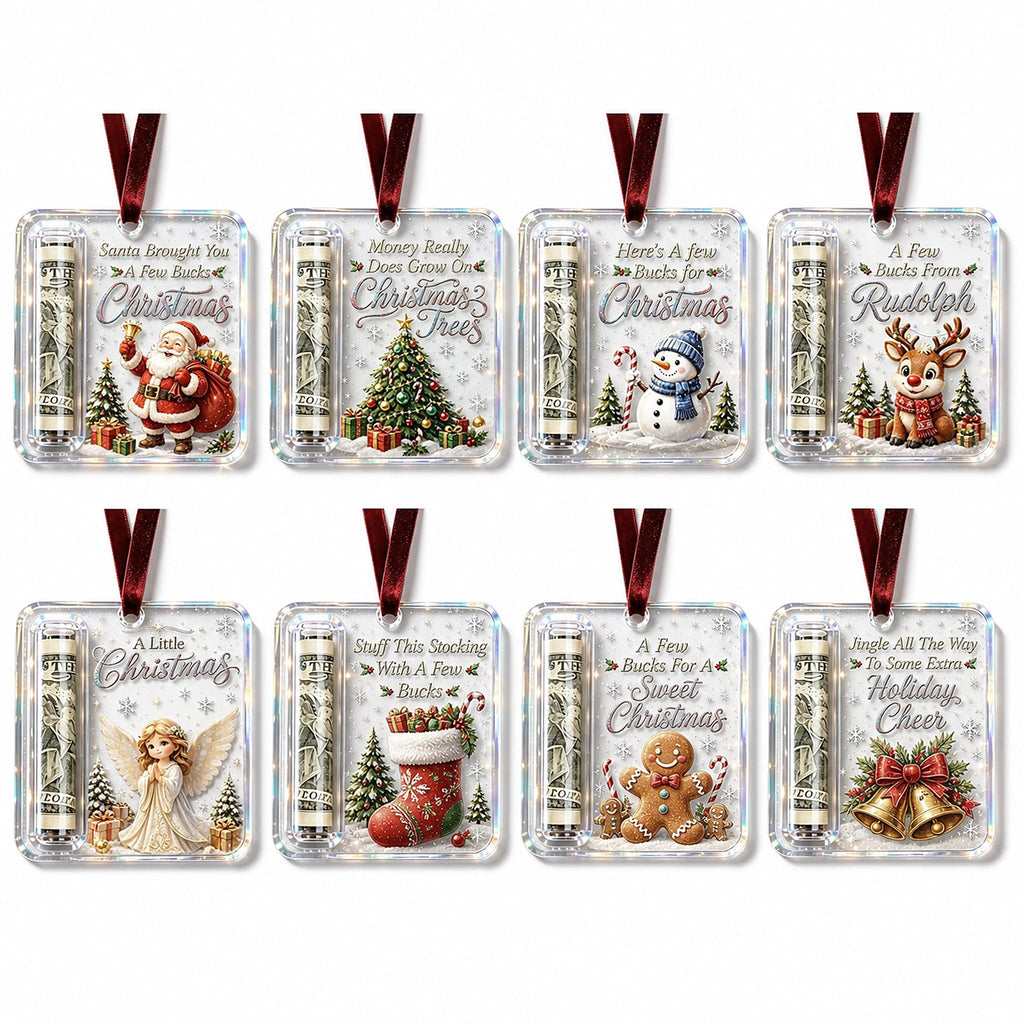 Porte-monnaie de Noël - Transformez l'Offre d'Argent en un Vrai Cadeau - MoneyGift