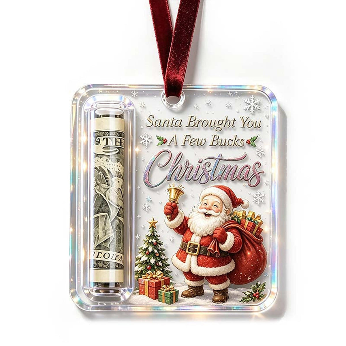 Porte-monnaie de Noël - Transformez l'Offre d'Argent en un Vrai Cadeau - MoneyGift