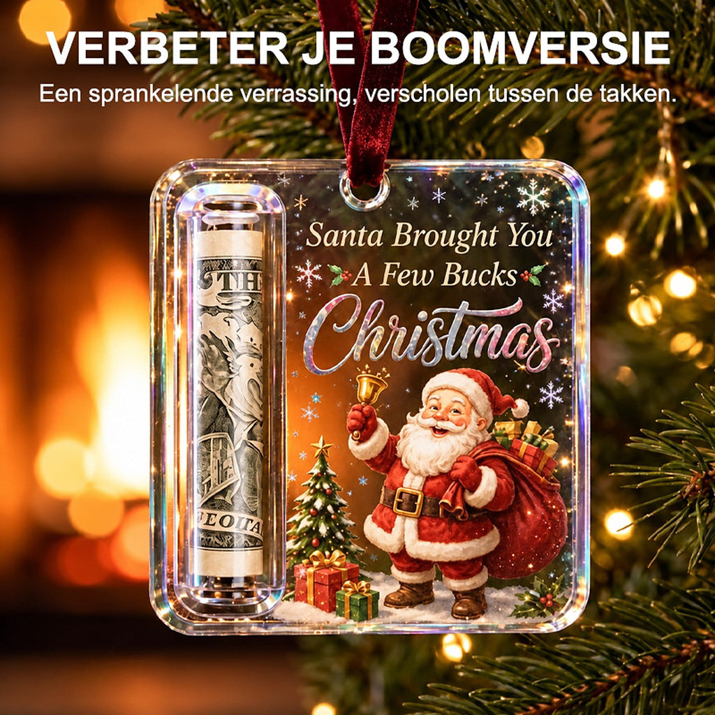 Porte-monnaie de Noël - Transformez l'Offre d'Argent en un Vrai Cadeau - MoneyGift