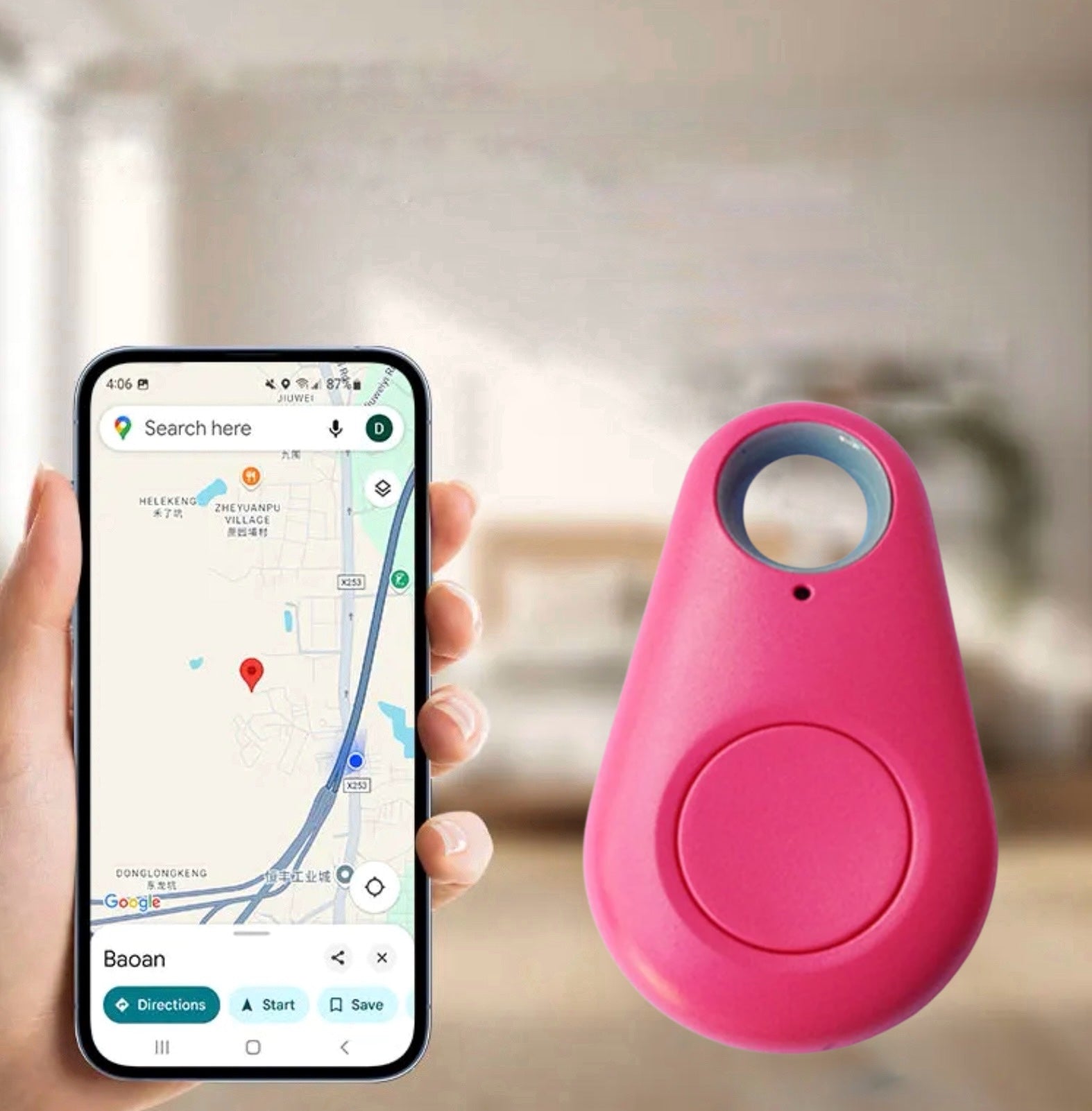 KidLocate | Mini appareil de suivi GPS pour enfants avec localisation en temps réel et fonction SOS