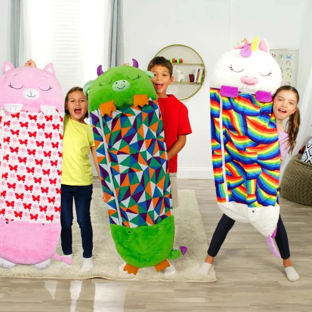 Sac de couchage et jouet câlin 2-en-1 SleepyBuddy pour enfants