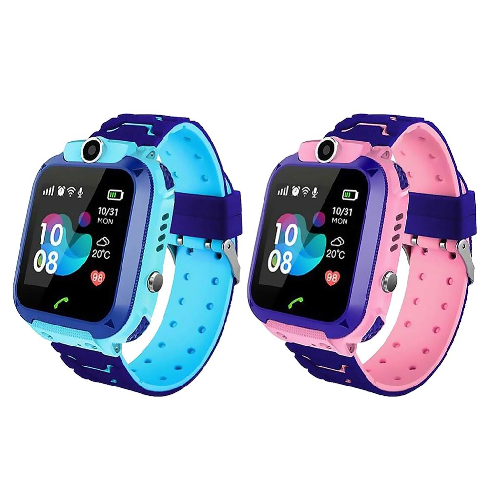 Montre Connectée pour Enfants - GPS, Caméra et Bouton SOS pour la Sécurité