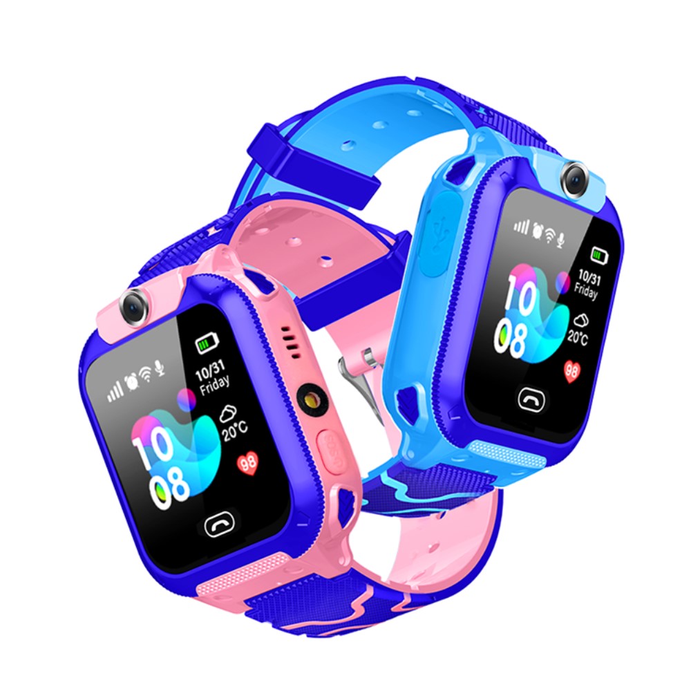 Montre Connectée pour Enfants - GPS, Caméra et Bouton SOS pour la Sécurité