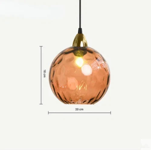LumiSphere - Suspension en verre