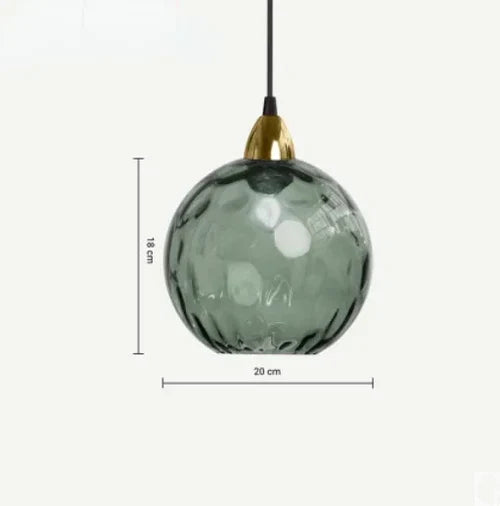 LumiSphere - Suspension en verre