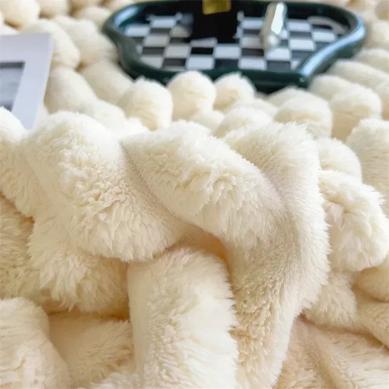 Couverture Maxi Hiver en Peluche Douce - LuxuraWrap