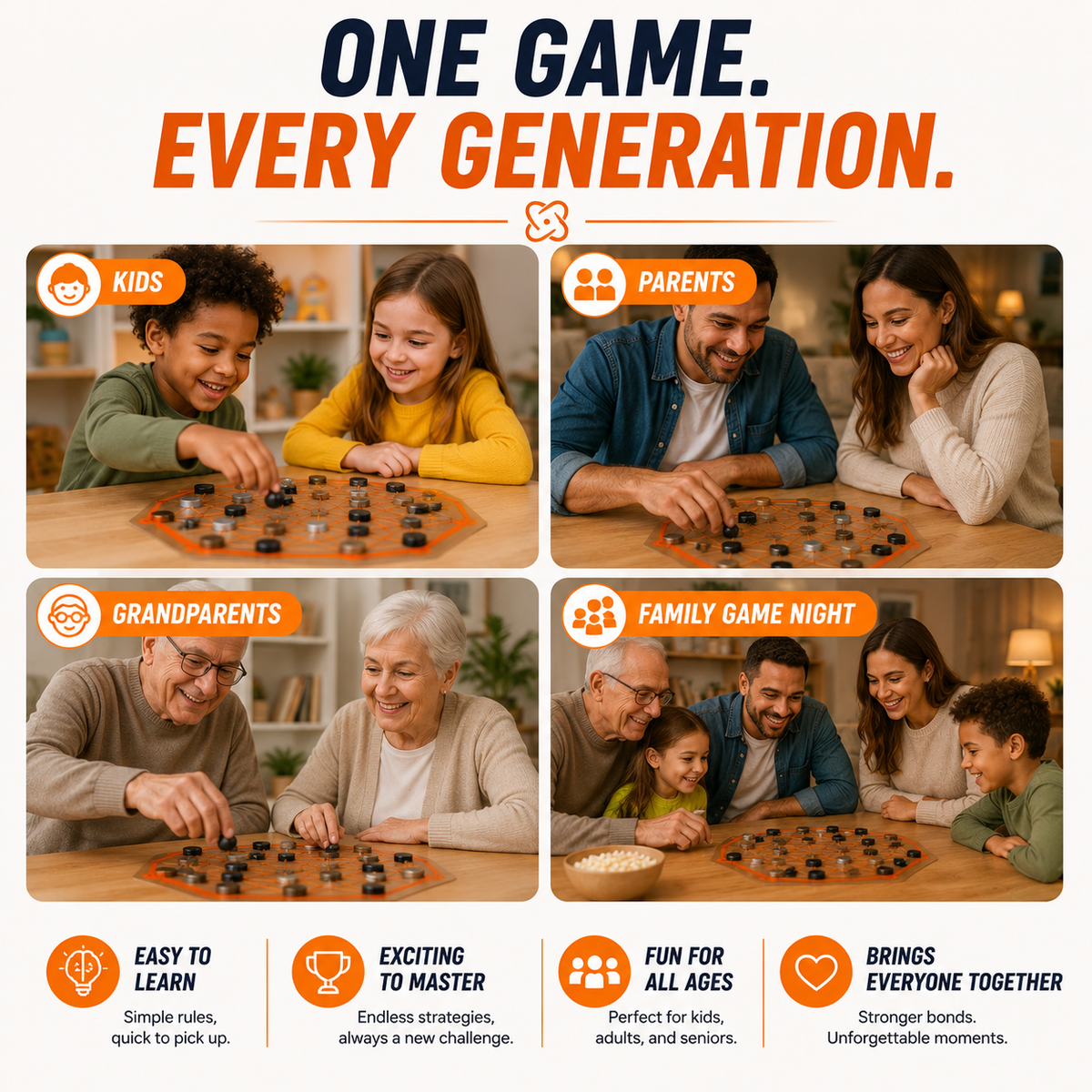 BrainBlast™ — Éveillez une Plaisir Familial Inépuisable et une Puissance Cérébrale Imparable