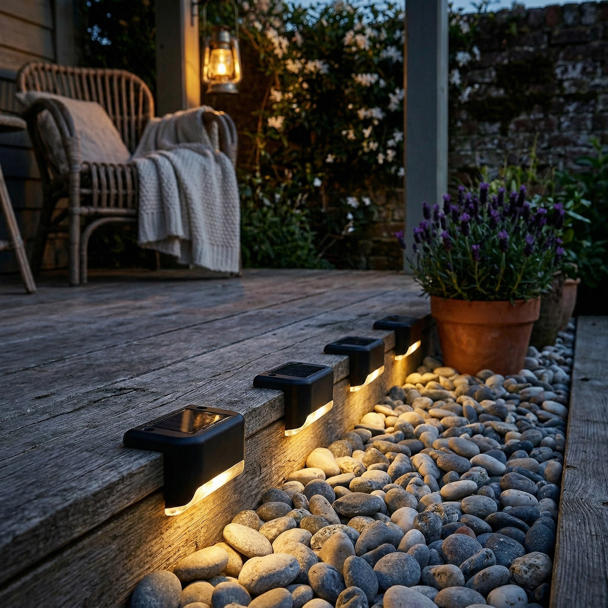 Lampes Solaires pour Clôtures et Espaces Extérieurs