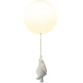 LumoBear - Plafonnier - Lampe Enfant Ludique avec Ours et Ballon