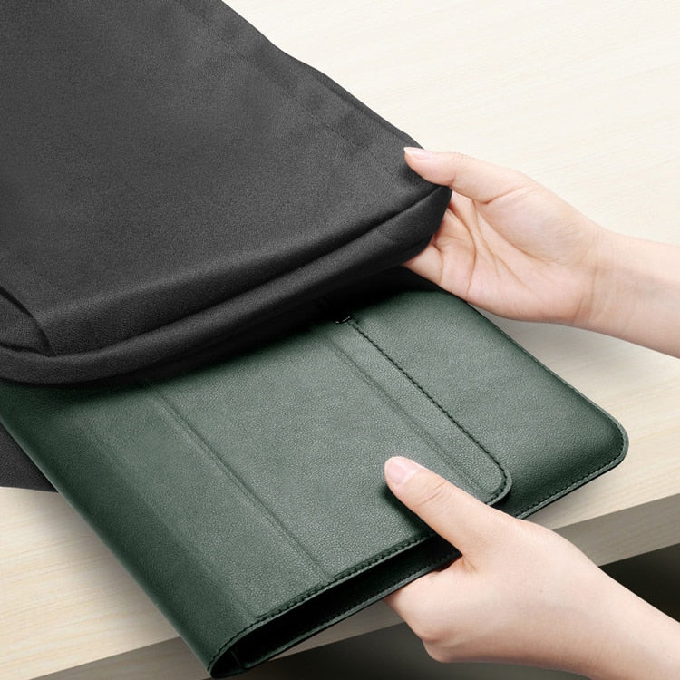 Housse d'Ordinateur Portable Polyvalente & Support Combiné pour un Confort Ultime