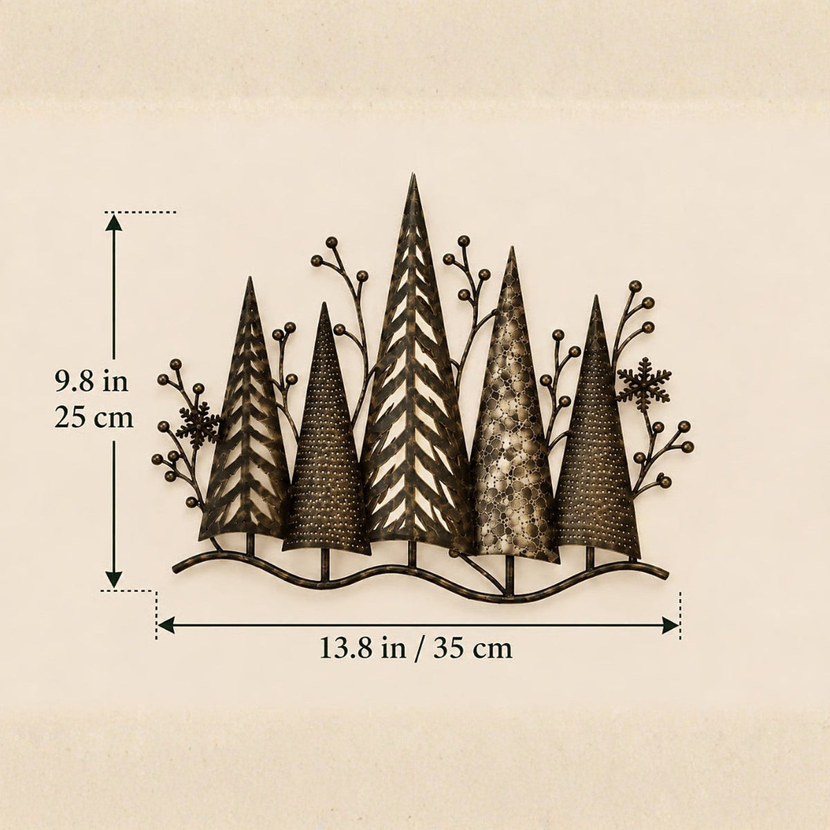WinterGlow™ - Décoration Murale LED avec Arbres