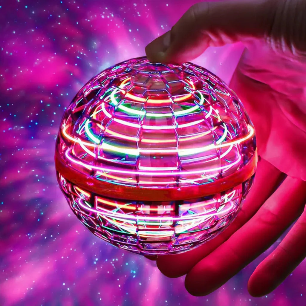 SkyGlide - Balle Volante LED Jouet Interactif Flottant