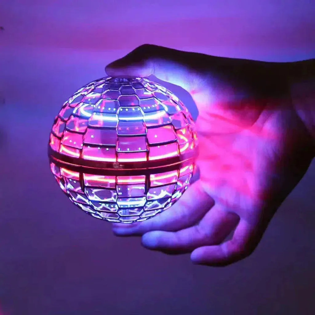 SkyGlide - Balle Volante LED Jouet Interactif Flottant