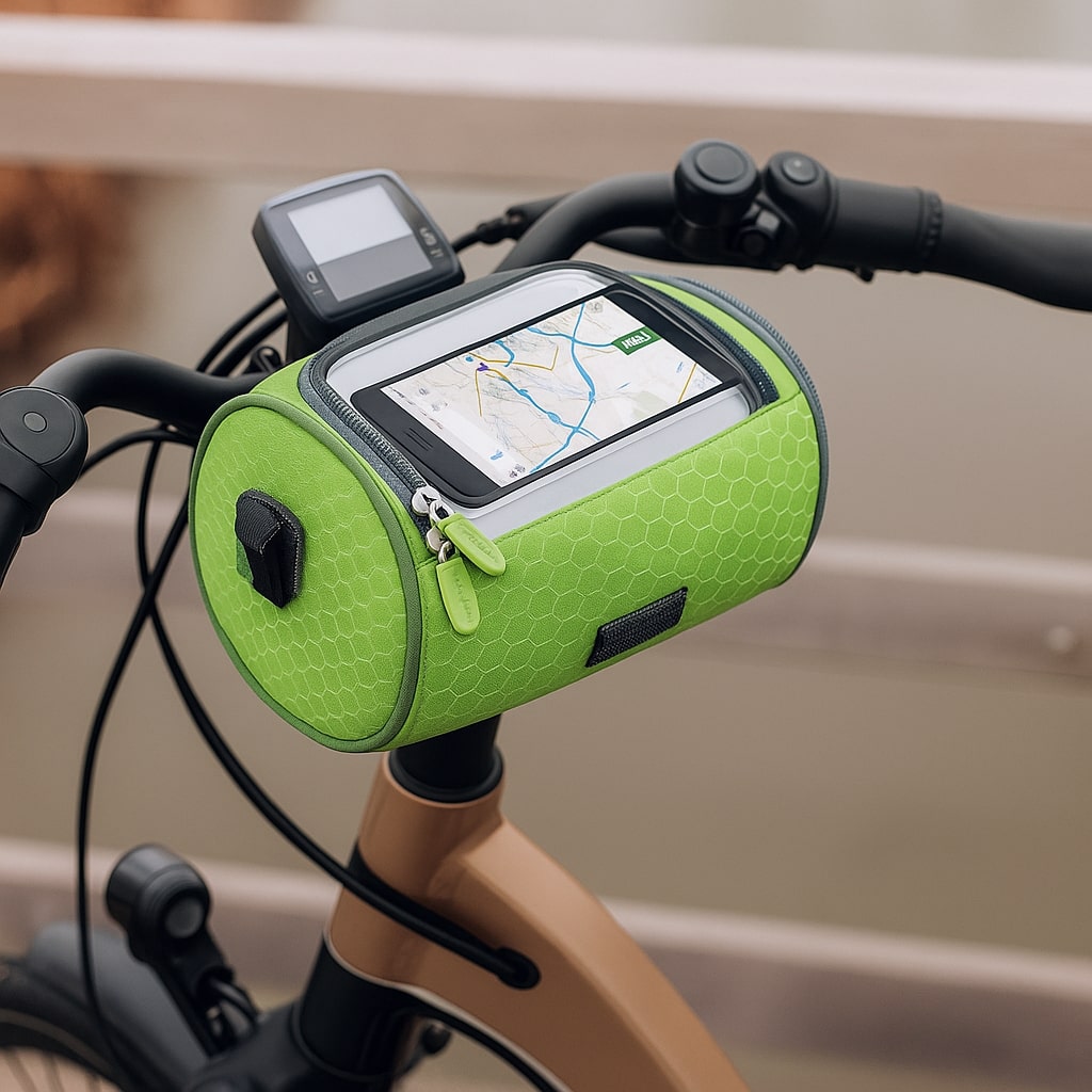 Sac de guidon pour vélo | Sac de vélo imperméable avec écran tactile | Tourix