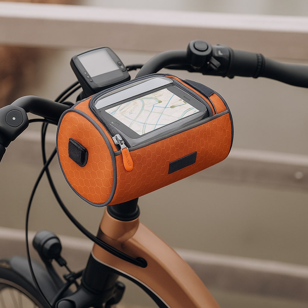 Sac de guidon pour vélo | Sacoche étanche avec écran tactile | Tourix