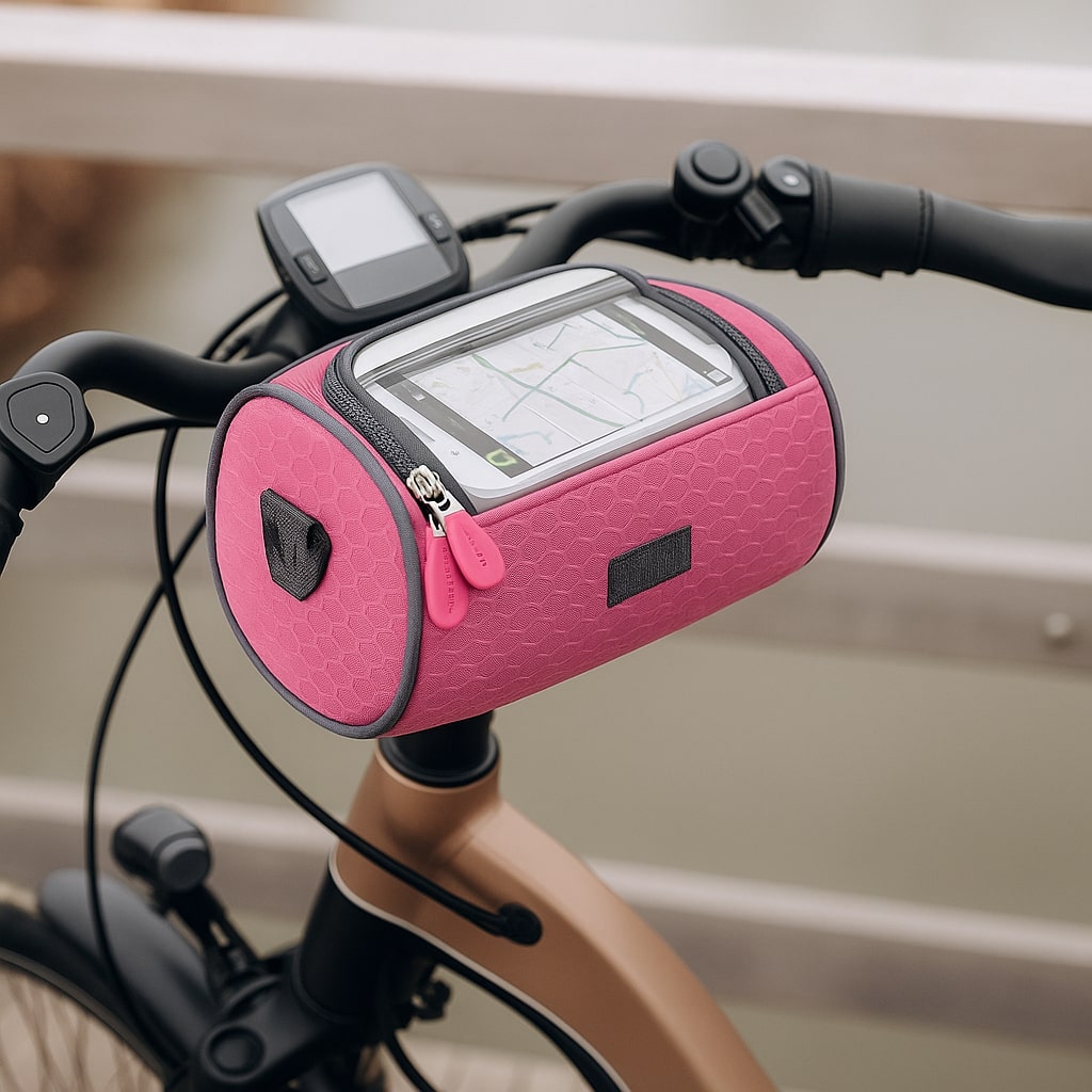 Sac de guidon pour vélo | Sac de vélo imperméable avec écran tactile | Tourix