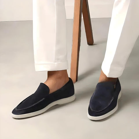 Mocassins en daim pour hommes - Milo, Élégants et Confortables pour l'Automne 2025