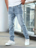 Jeans décontractés pour hommes – Coupe relaxée élégante