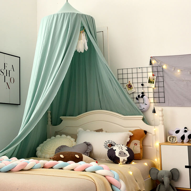 Voile de Lit Sombre pour Enfants avec Blocage de Lumière