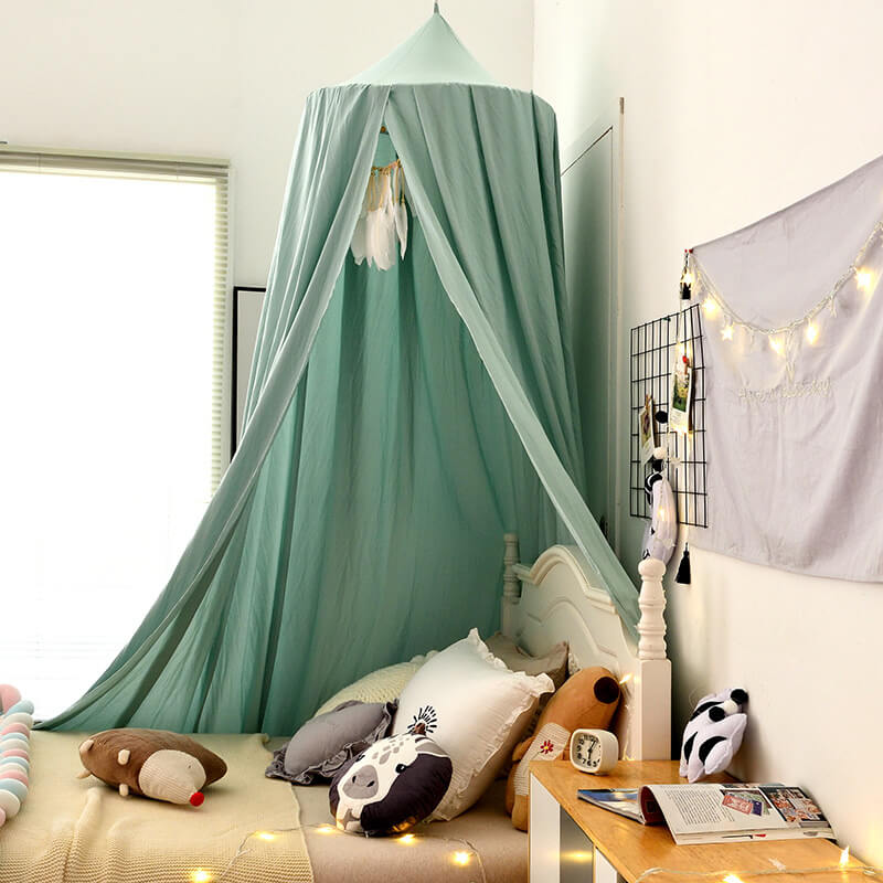 Voile de Lit Sombre pour Enfants avec Blocage de Lumière
