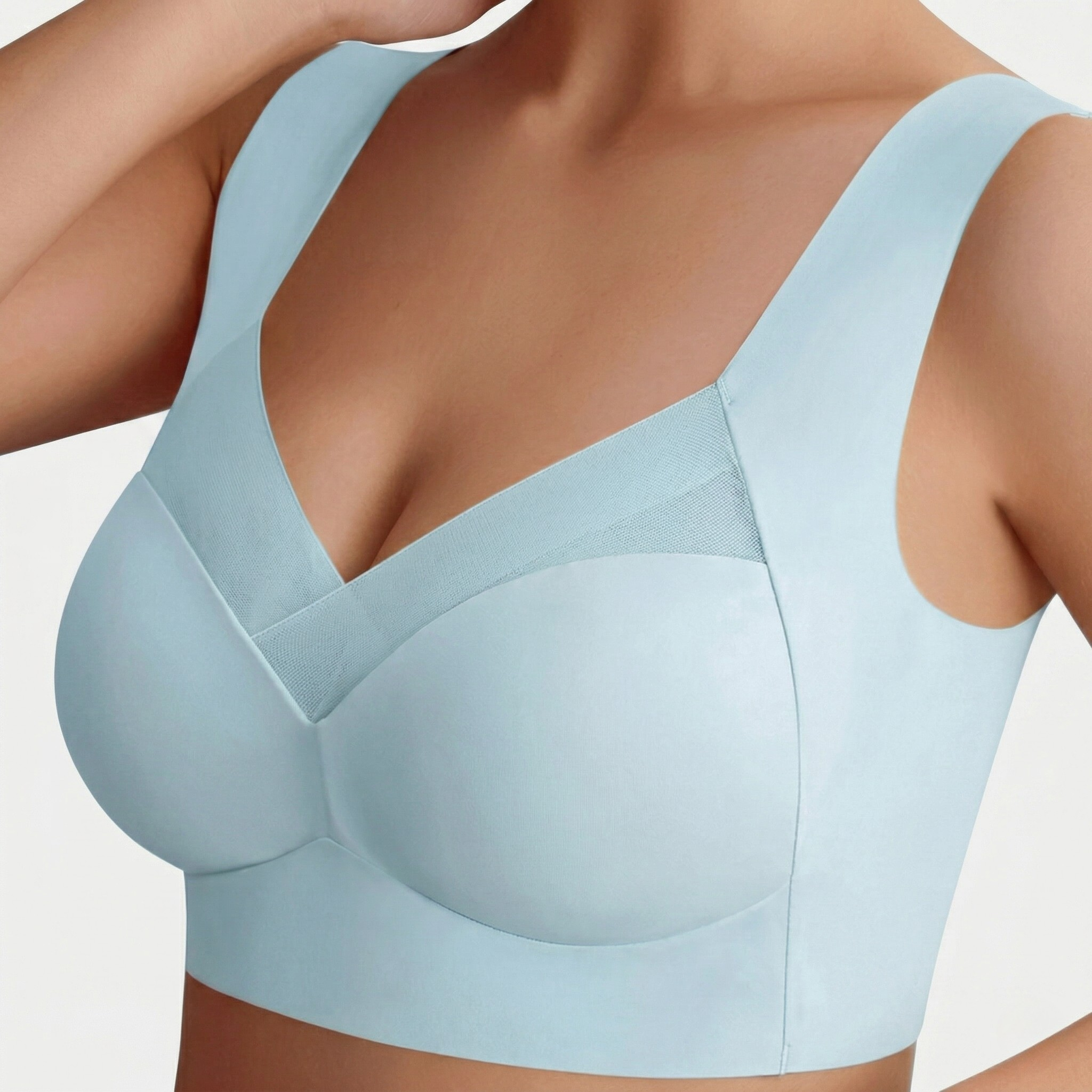 Soutien-Gorge Femme Sans Couture Push-Up et Confort