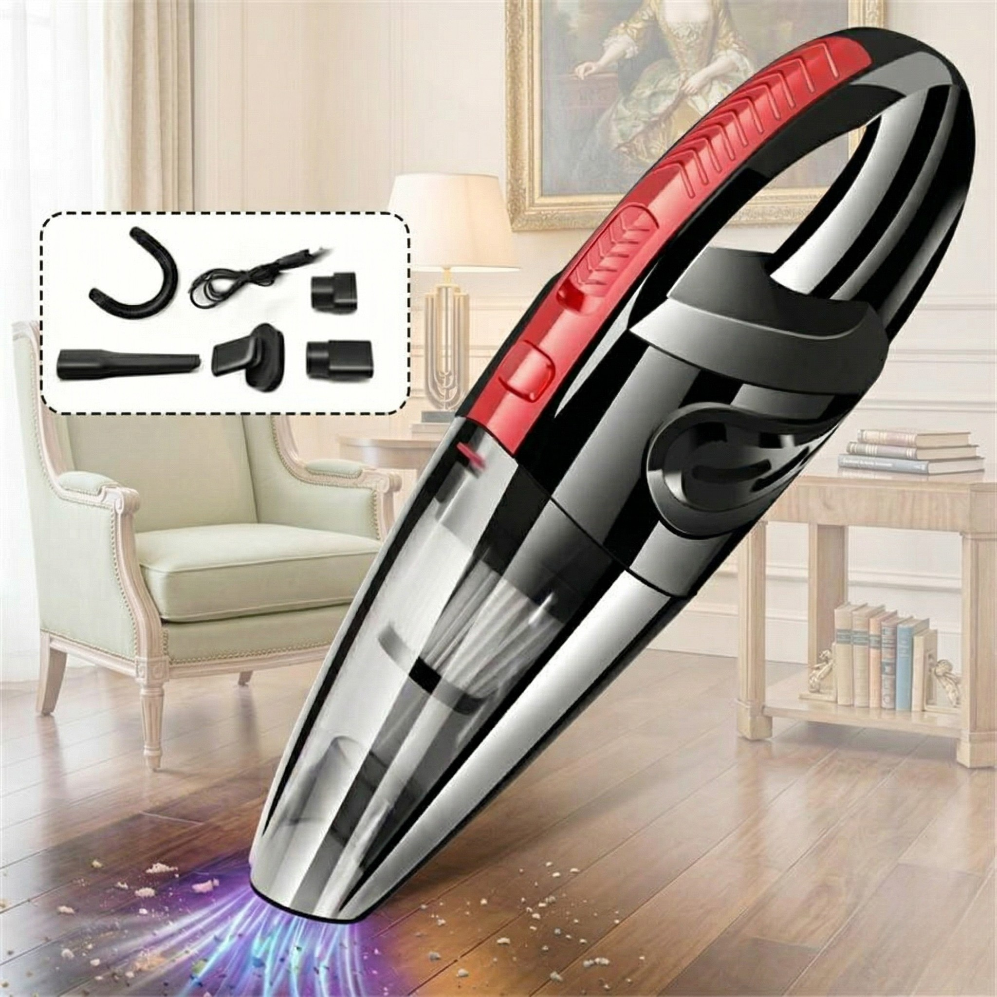 Aspirateur à Main Puissant pour Maison et Voiture