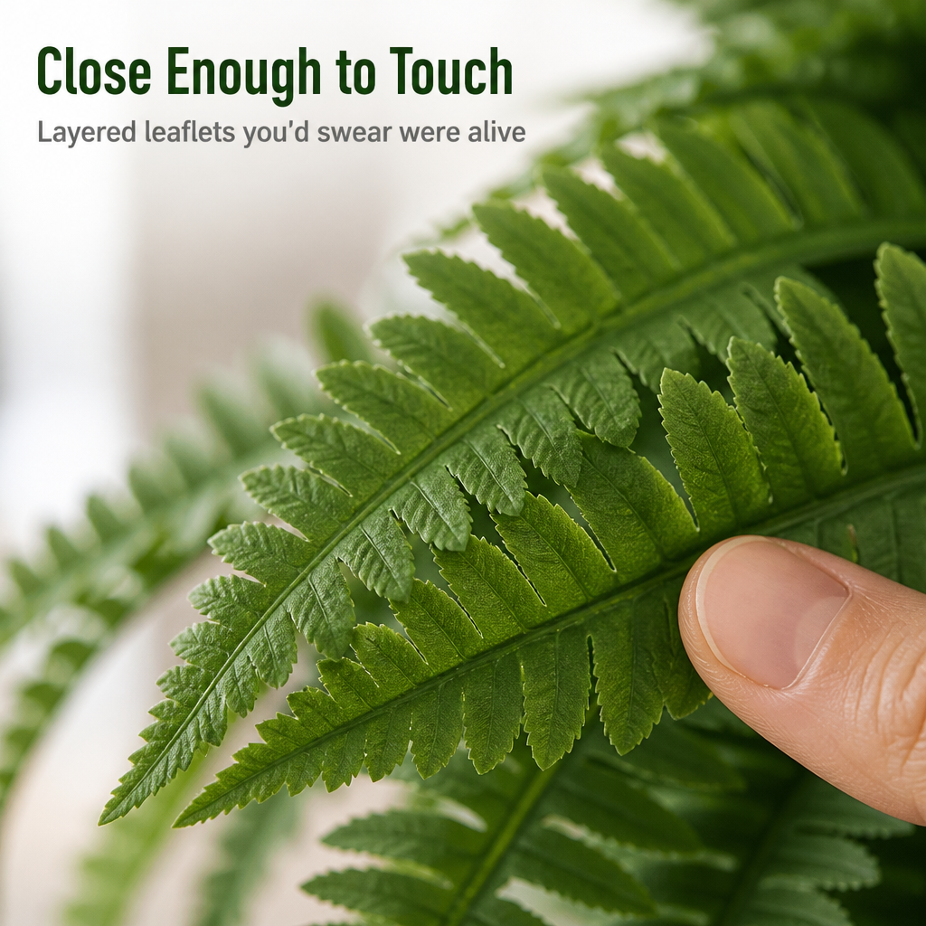 EverFern™ — Obtenez des fougères de Boston luxuriantes qui ne se fanent jamais et ne nécessitent pas d'arrosage