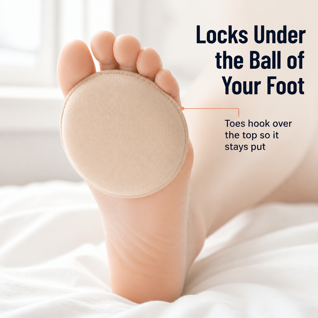 SolaceStep™ — Amortissez la plante de votre pied et arrêtez la brûlure dans les talons