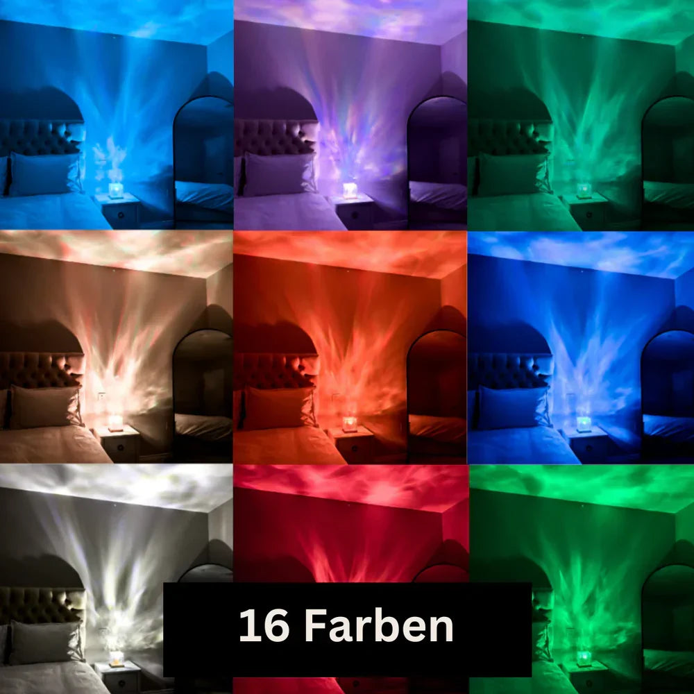 Lampe Nordlicht avec 16 couleurs - AuroraGlow