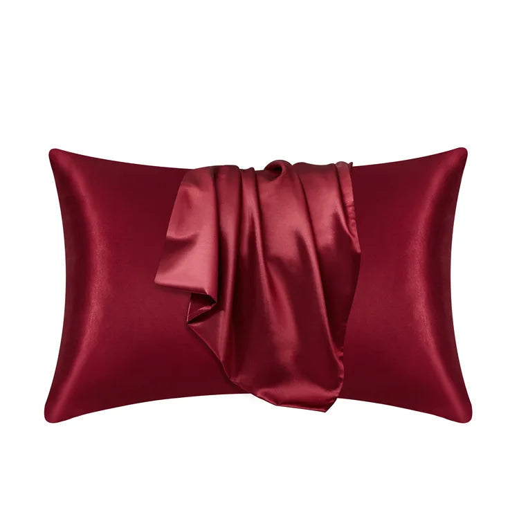 Housse de Coussin en Soie de Murier pour la Santé de la Peau et des Cheveux (Unisexe)