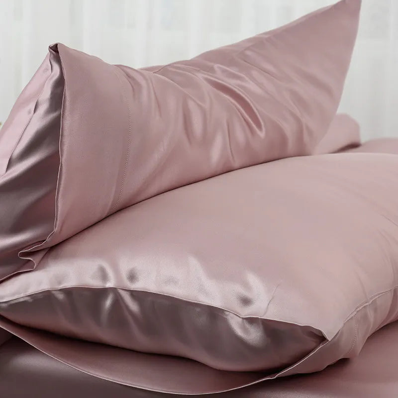 Housse de Coussin en Soie de Murier pour la Santé de la Peau et des Cheveux (Unisexe)